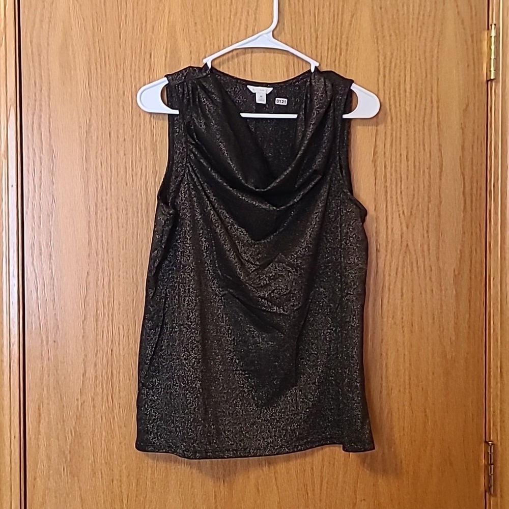 Est. 1946 Sparkling Black and Gold Tank Top